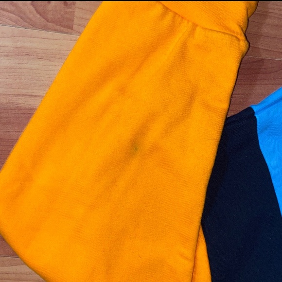 ❤️90s Cropped Colorblock Sweatshirt - Picture 3 of 5